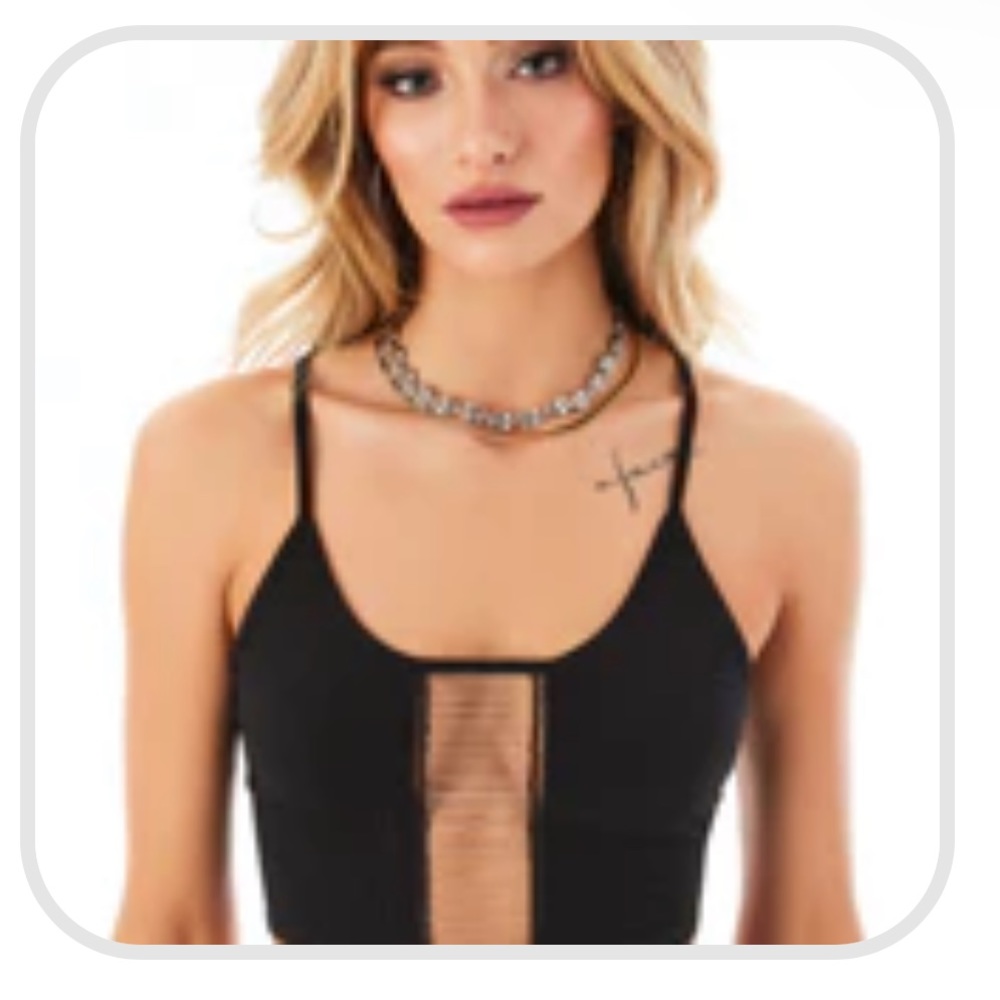 Chain Ladder Top LF Small Black